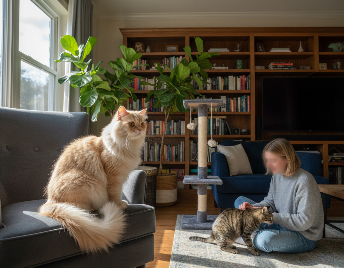 dominacja kota w gospodarstwie domowym