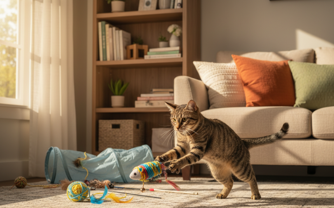 Dzienny czas zabawy kota – Wszystko, co musisz wiedzieć!