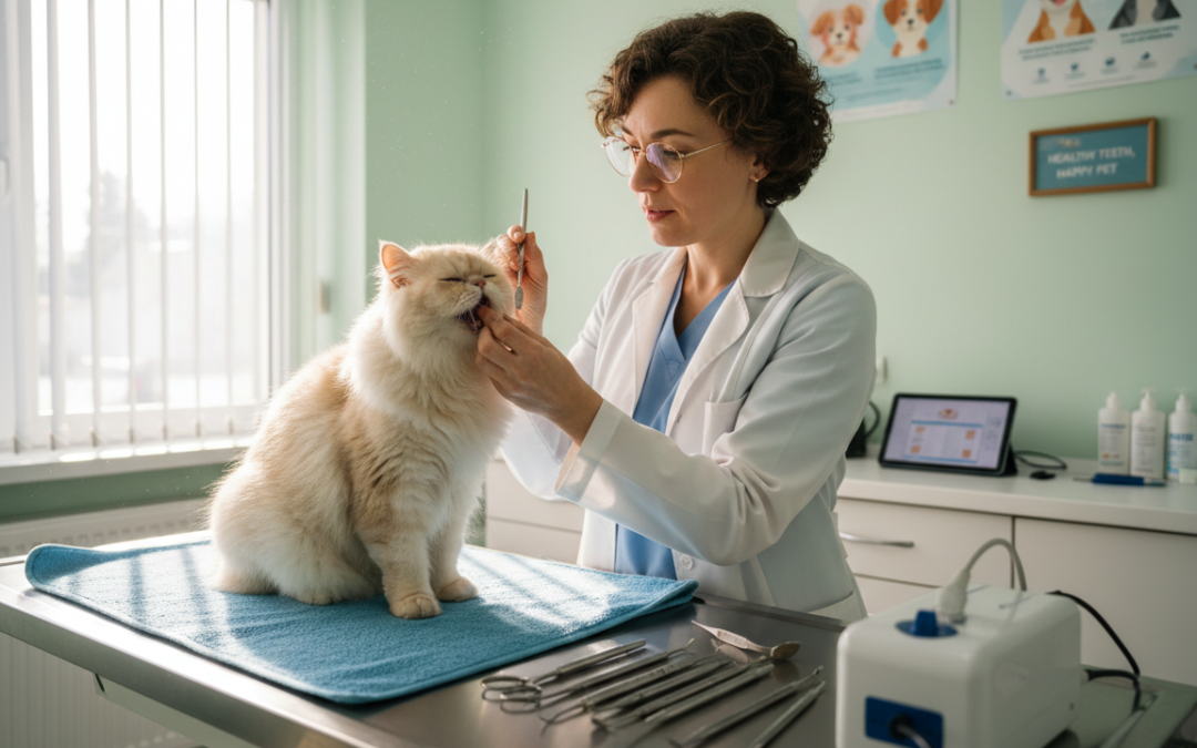 Kontrola stomatologiczna kota – Wszystko, co musisz o tym wiedzieć!