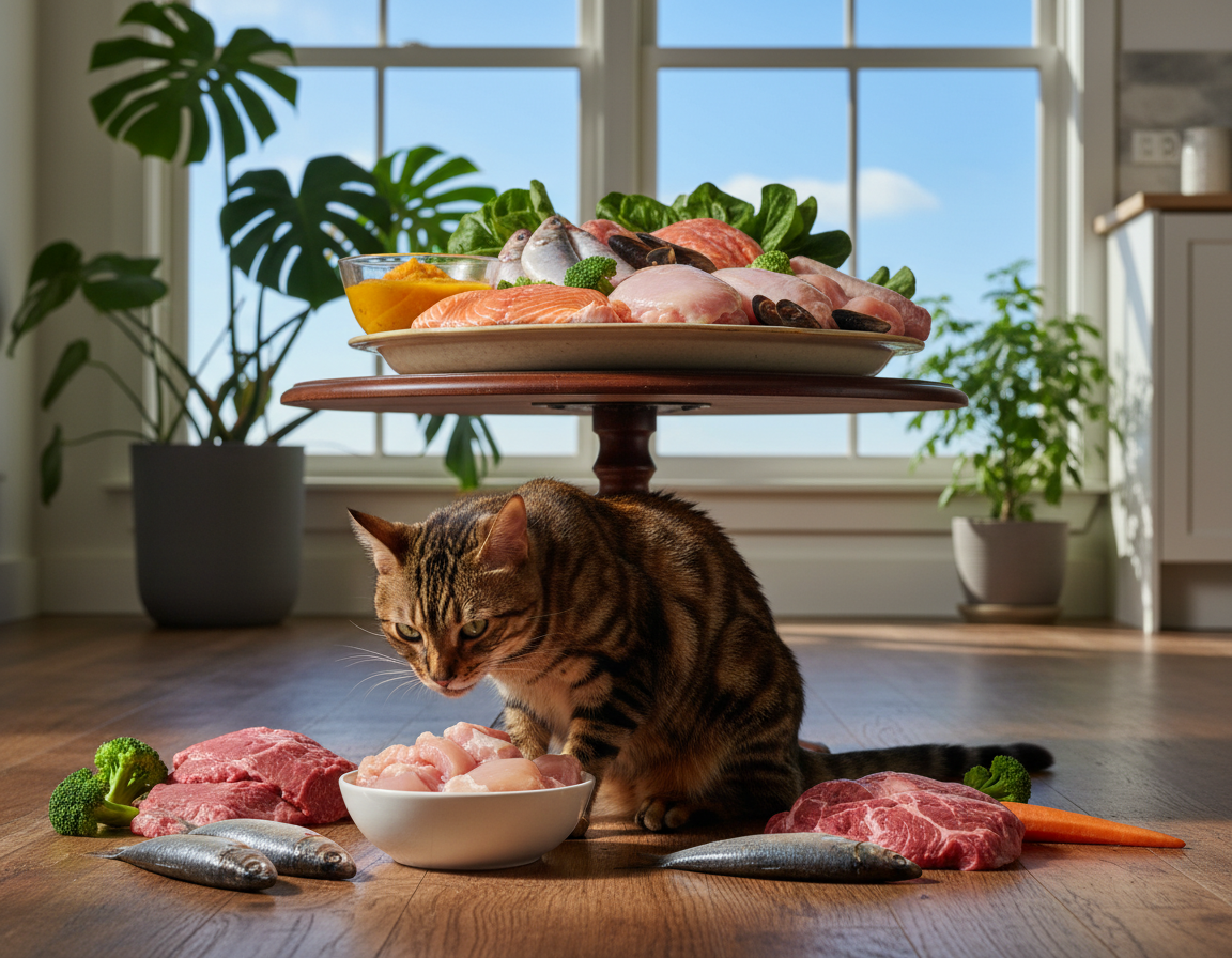 korzysci-diety-surowej-dla-kota korzyści diety surowej dla kota