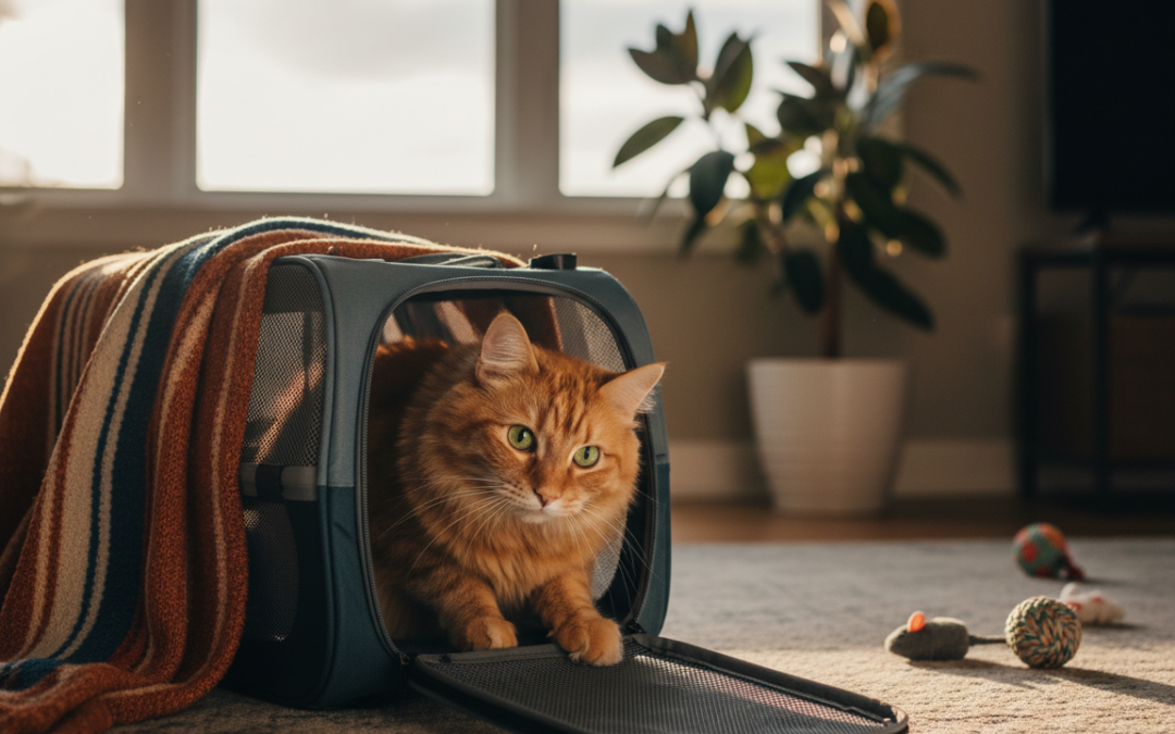 Korzystanie z transportera przez kota – Wszystko, co musisz wiedzieć!