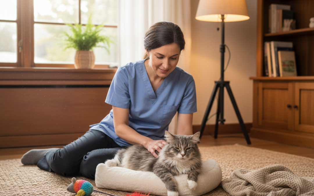 Łagodzenie bólu u starszego kota – Wszystko, co musisz wiedzieć!