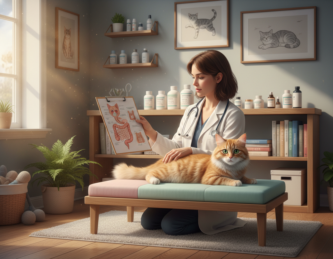 leczenie-problemow-trawiennych-u-kota leczenie problemów trawiennych u kota