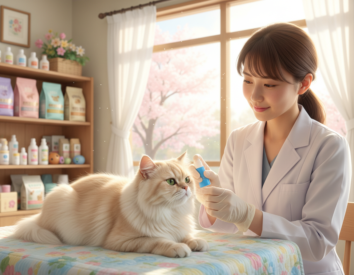 leczenie wiosennych alergii u kota