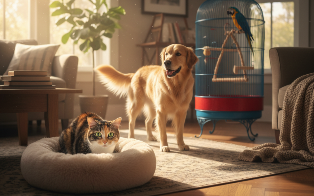 Lęk kota przed innymi zwierzętami – Wszystko, co musisz o tym wiedzieć!