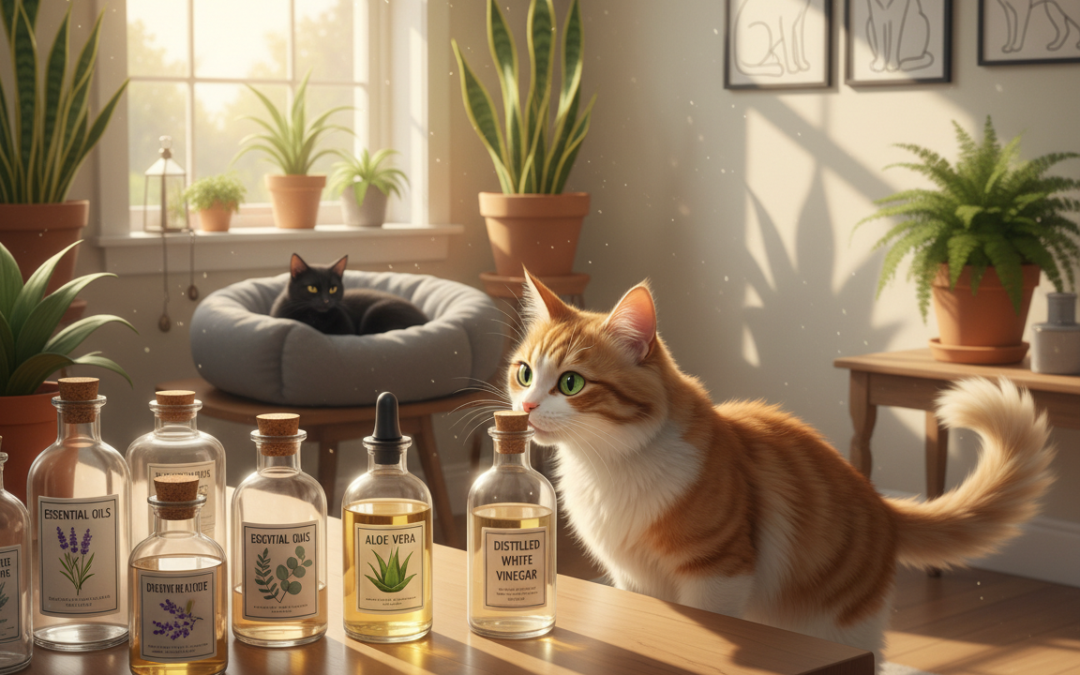 Naturalne środki dezynfekujące dla kota – Wszystko, co musisz o tym wiedzieć!