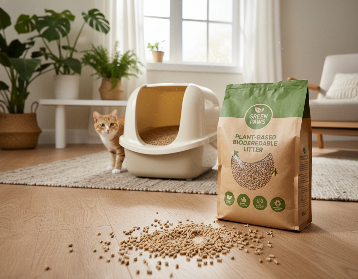 naturalny żwirek dla kota