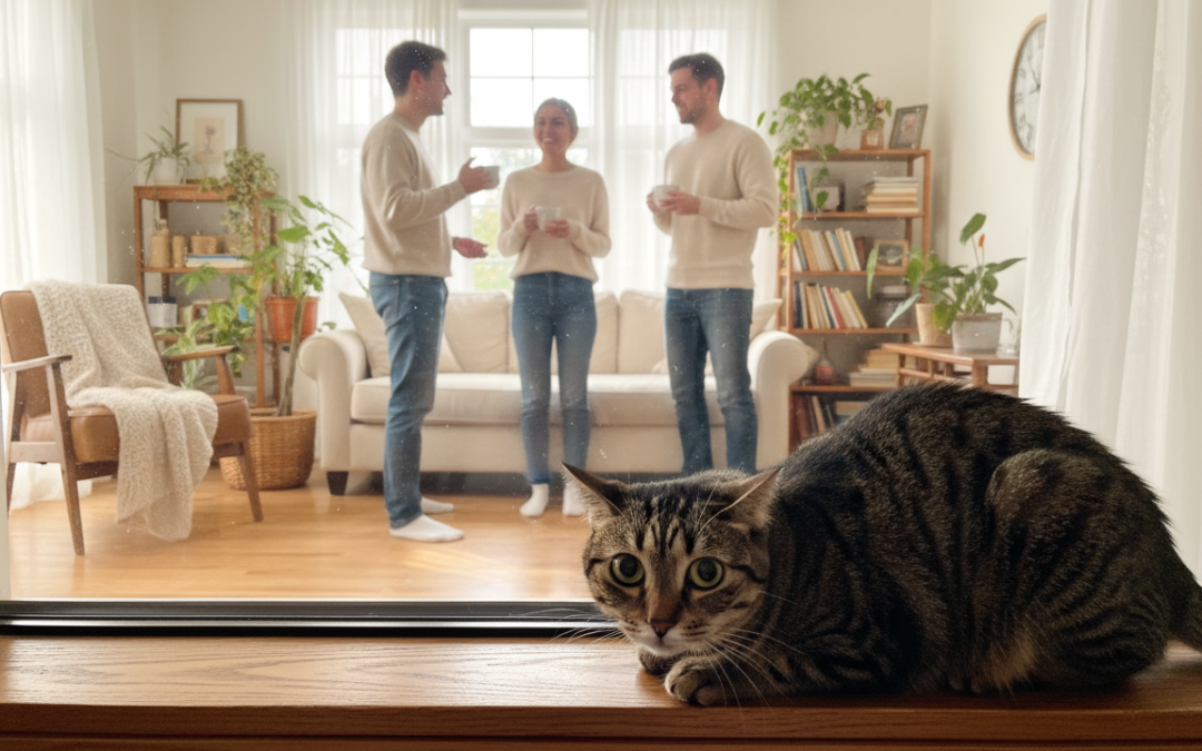 Nieufność kota wobec obcych – Wszystko, co musisz o tym wiedzieć!