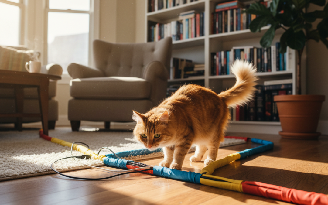 Ochrona kabli elektrycznych przed kotem – Wszystko, co musisz wiedzieć!
