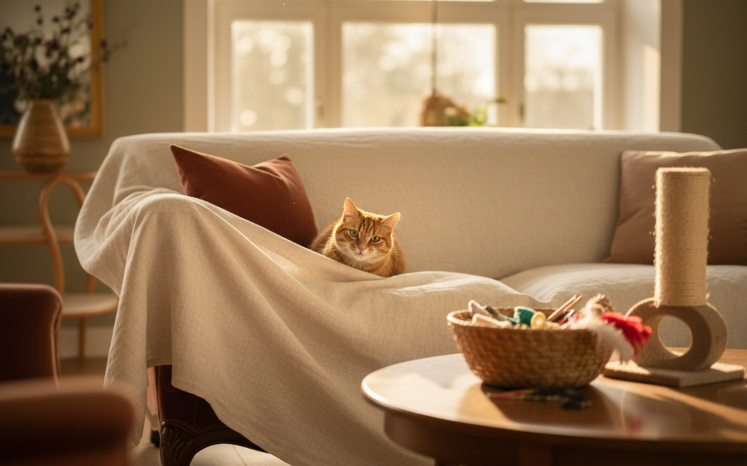 Ochrona mebli przed kotem – Wszystko, co musisz o tym wiedzieć!