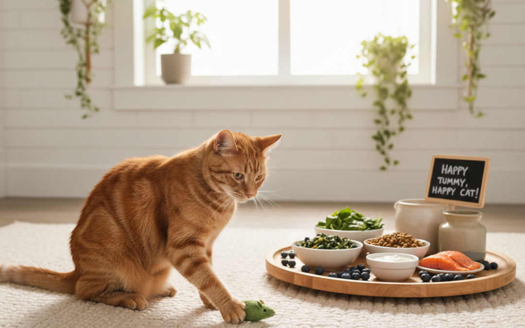 Odbudowa flory jelitowej kota – Wszystko, co musisz wiedzieć!