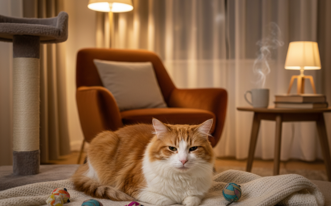 Ograniczanie nocnej aktywności kota – Wszystko, co musisz wiedzieć!
