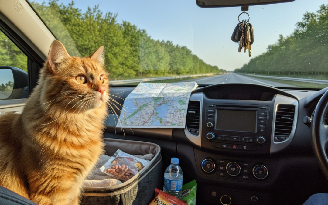 Podróż kota samochodem – Wszystko, co musisz wiedzieć!