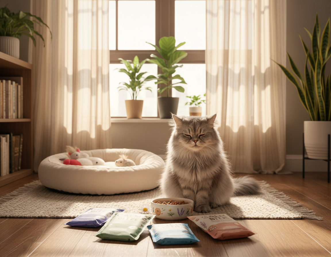 pokarmy-redukujace-stres-u-kota pokarmy redukujące stres u kota