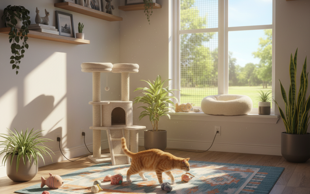 Porady dotyczące bezpieczeństwa kota w mieszkaniu – Wszystko, co musisz wiedzieć!