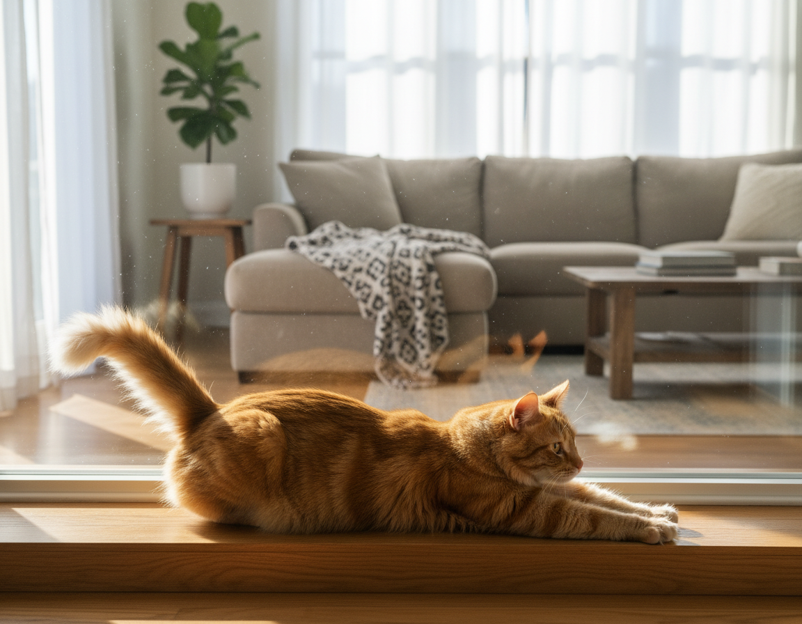 poranne-zwyczaje-kota poranne zwyczaje kota