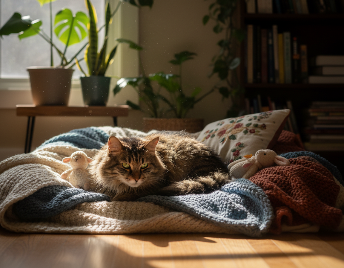 preferencje-dotyczace-miejsca-do-spania-kota preferencje dotyczące miejsca do spania kota