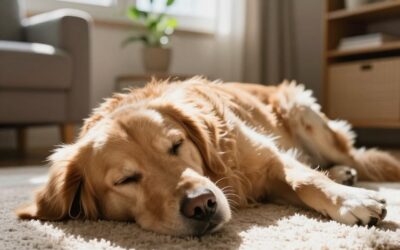 Spokój psychiczny psa oznacza także zdrowie fizyczne