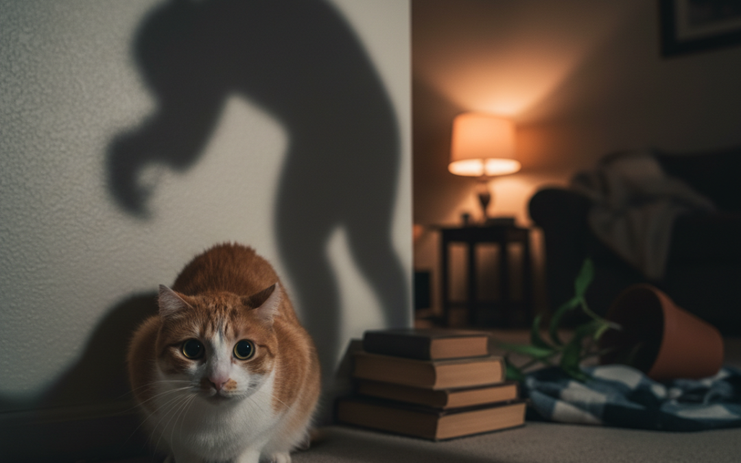 Przejawy strachu u kota – Wszystko, co musisz o tym wiedzieć!