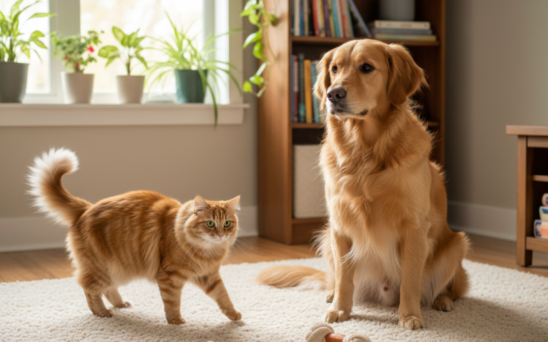Przyzwyczajanie kota do psa – Wszystko, co musisz wiedzieć!