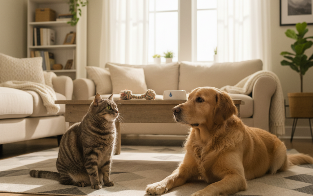 Przyzwyczajanie kota do psa – Wszystko, co musisz o tym wiedzieć!