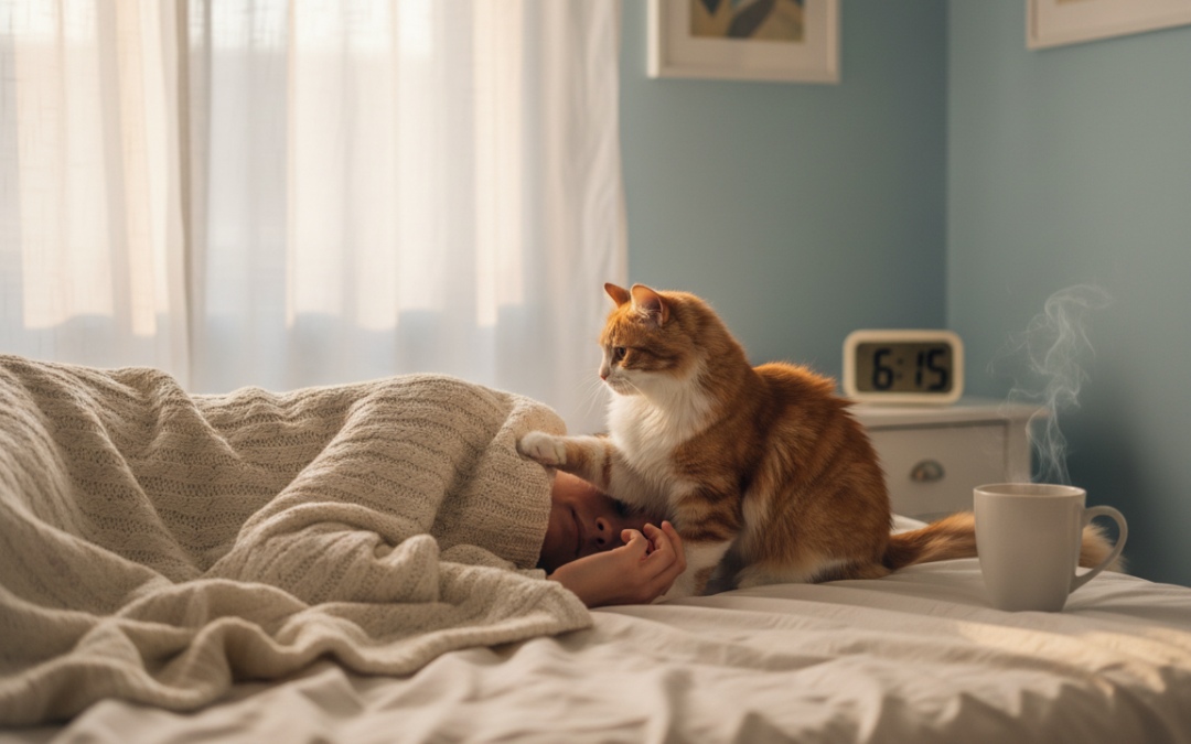 Radzenie sobie z wczesnym porannym budzeniem kota – Wszystko, co musisz wiedzieć!