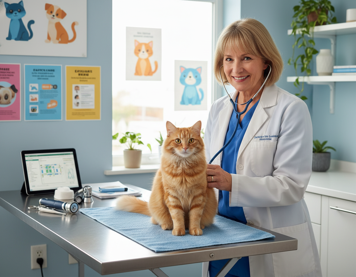 regularne badania weterynaryjne kota