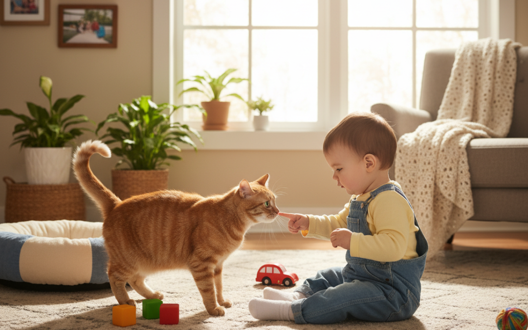 Relacja kota z nowym członkiem rodziny – Wszystko, co musisz o tym wiedzieć!