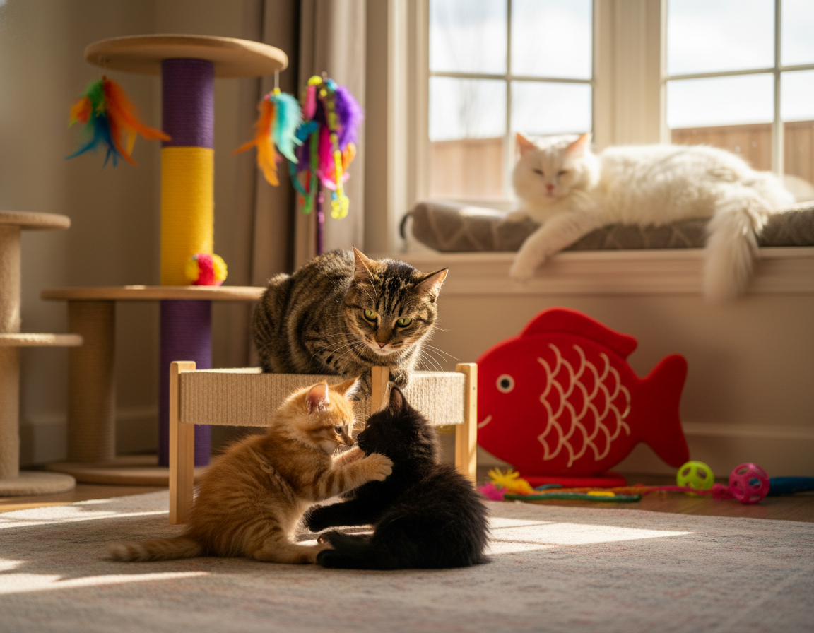 relacje kota z innymi kotami