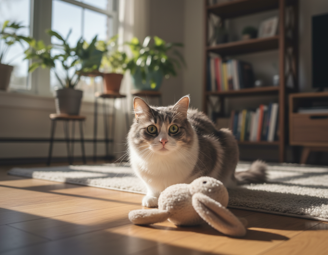 rozpoznawanie lęku u kota