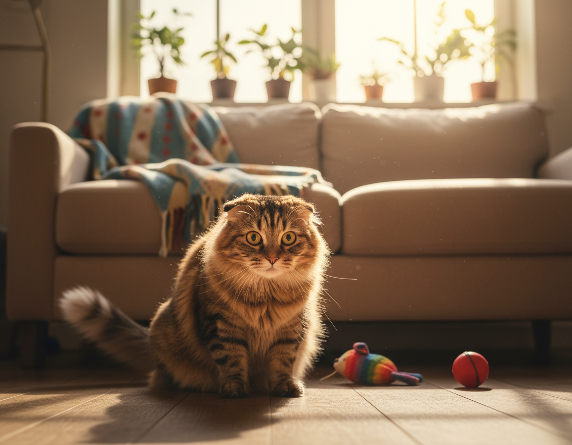 rozpoznawanie nerwowego zachowania u kota