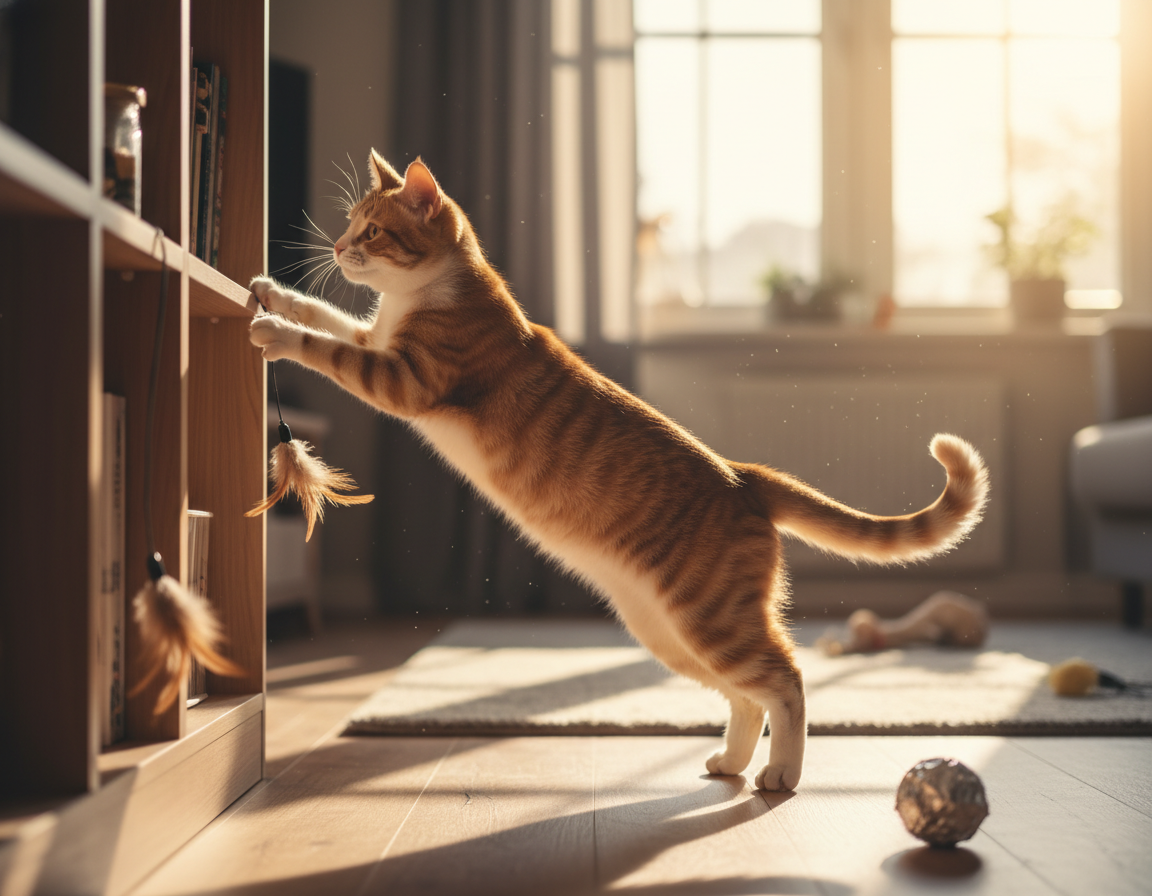 rozwijanie koordynacji ruchowej kota