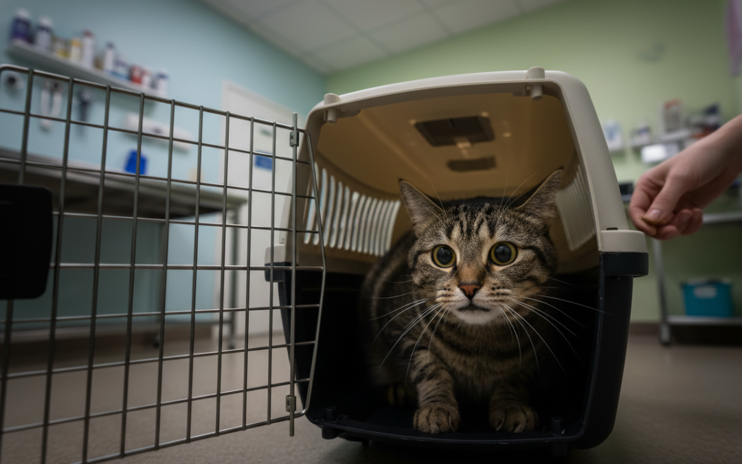 Strach kota przed wizytą u weterynarza – Wszystko, co musisz o tym wiedzieć!