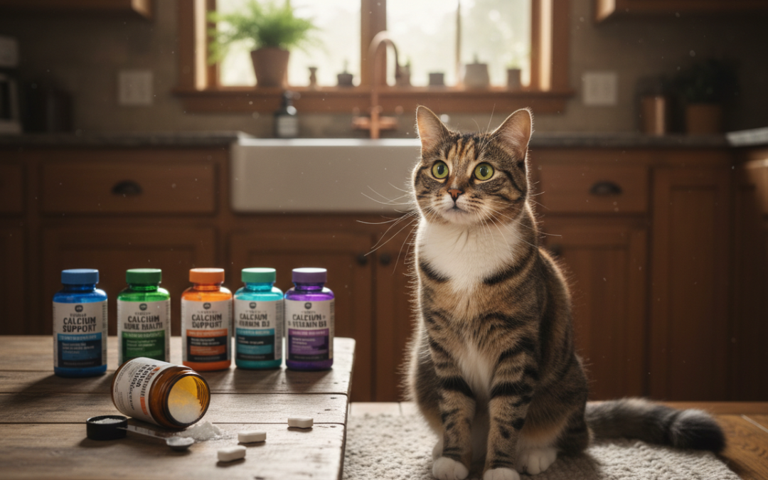 Suplementacja wapnia u kota – Wszystko, co musisz o tym wiedzieć!