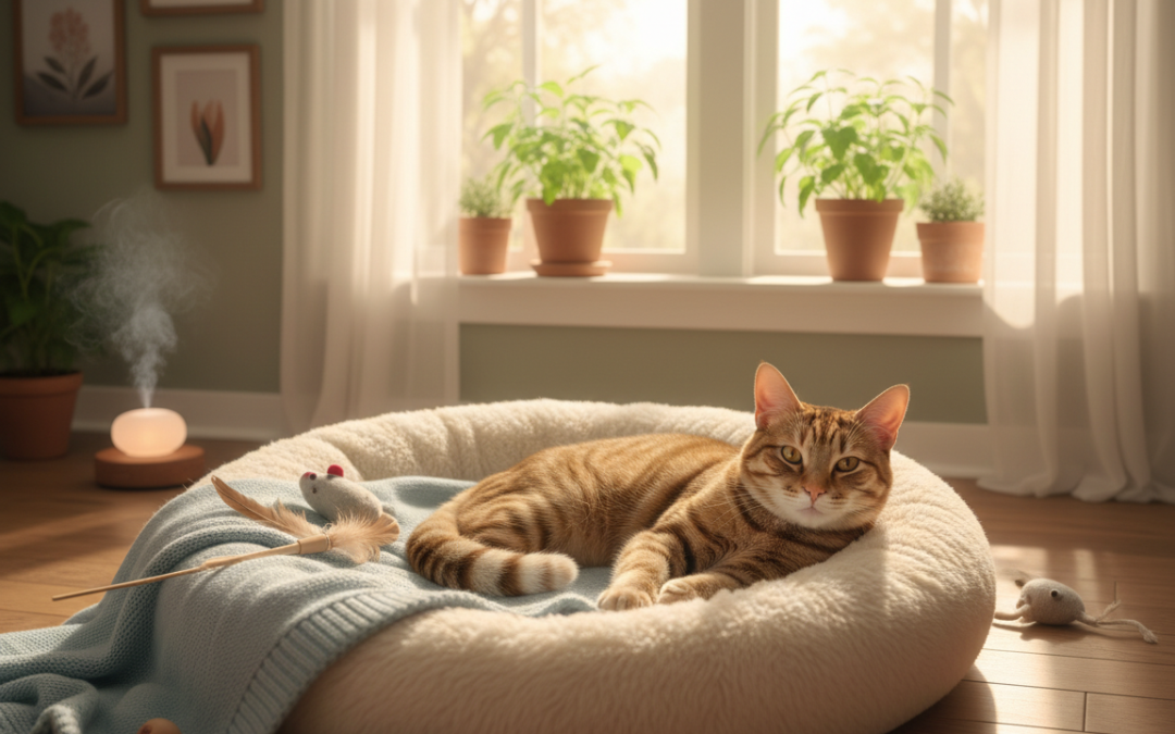 Techniki uspokajające dla kota – Wszystko, co musisz o tym wiedzieć!