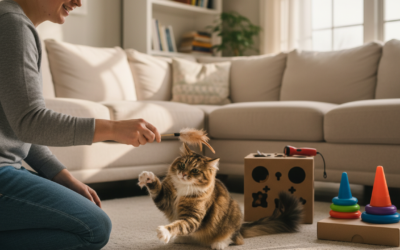 Trening interaktywny dla kota – Wszystko, co musisz o tym wiedzieć!