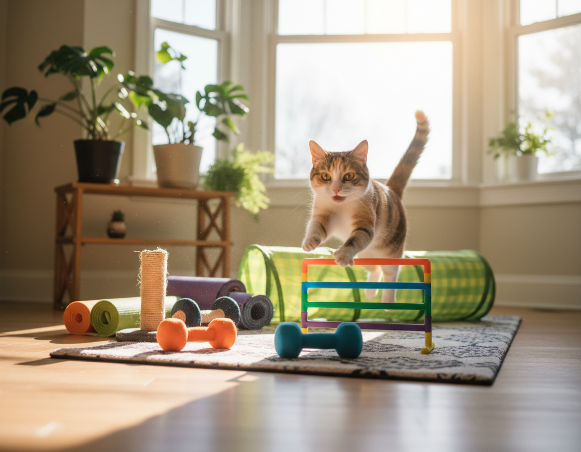 Trening kondycyjny kota – Wszystko, co musisz o tym wiedzieć!