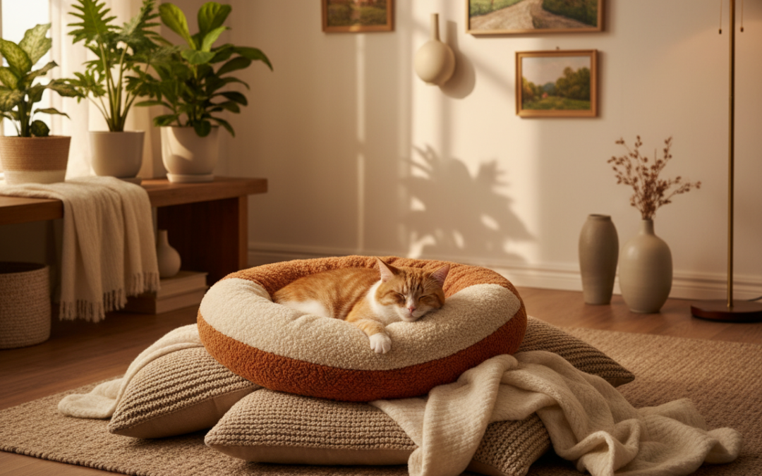 Tworzenie bezpiecznego legowiska dla kota – Wszystko, co musisz o tym wiedzieć!