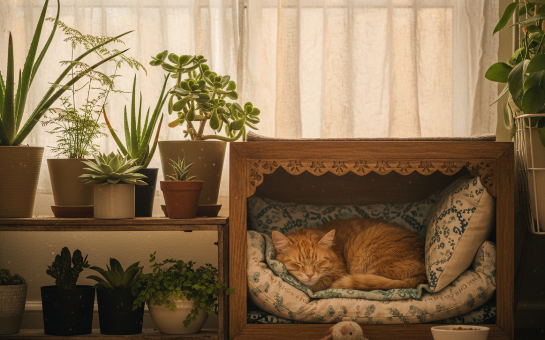 Ukryte miejsca odpoczynku dla kota – Wszystko, co musisz o tym wiedzieć!