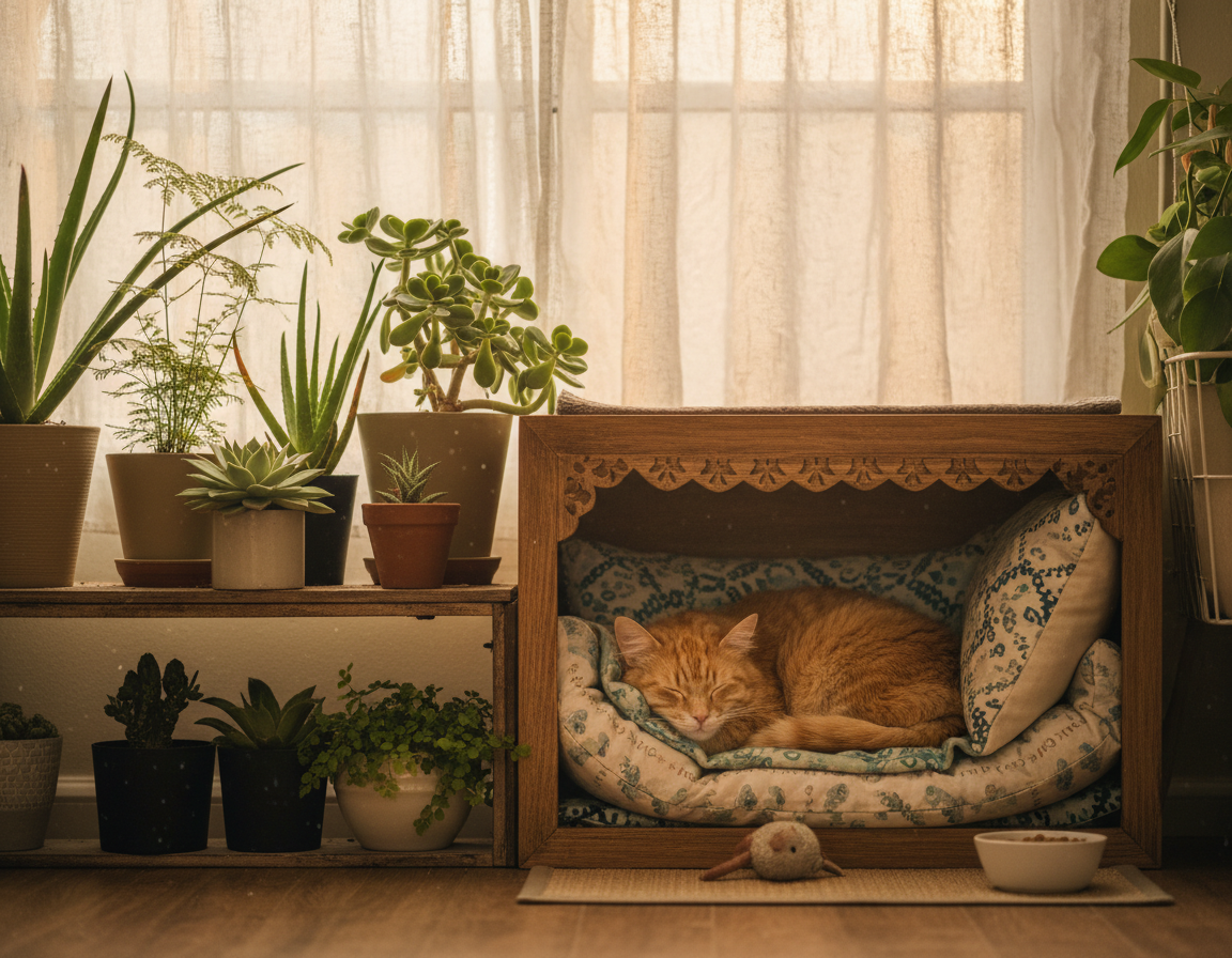 Ukryte miejsca odpoczynku dla kota – Wszystko, co musisz o tym wiedzieć!