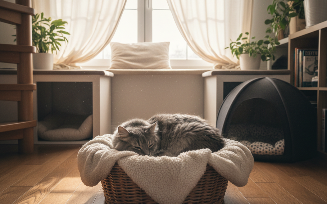 Ukryte miejsca odpoczynku dla kota – Wszystko, co musisz o tym wiedzieć!