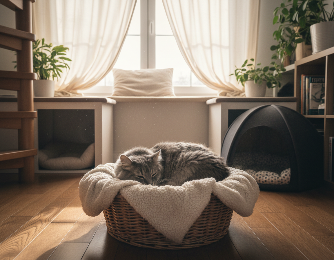 Ukryte miejsca odpoczynku dla kota – Wszystko, co musisz o tym wiedzieć!