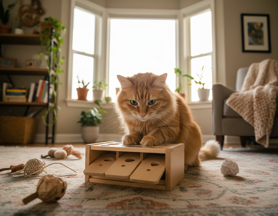 umiejetnosci-rozwiazywania-problemow-u-kota umiejętności rozwiązywania problemów u kota