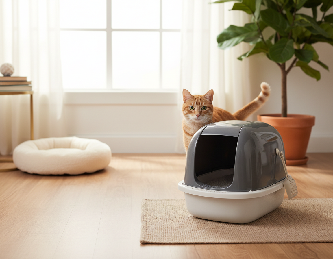 ustawienie-kuwety-dla-kota ustawienie kuwety dla kota