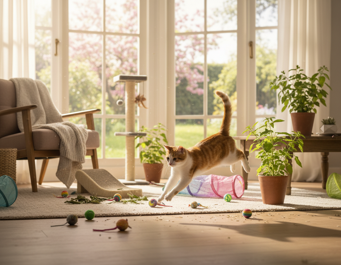 Utrzymanie codziennej aktywności kota – Wszystko, co musisz o tym wiedzieć!