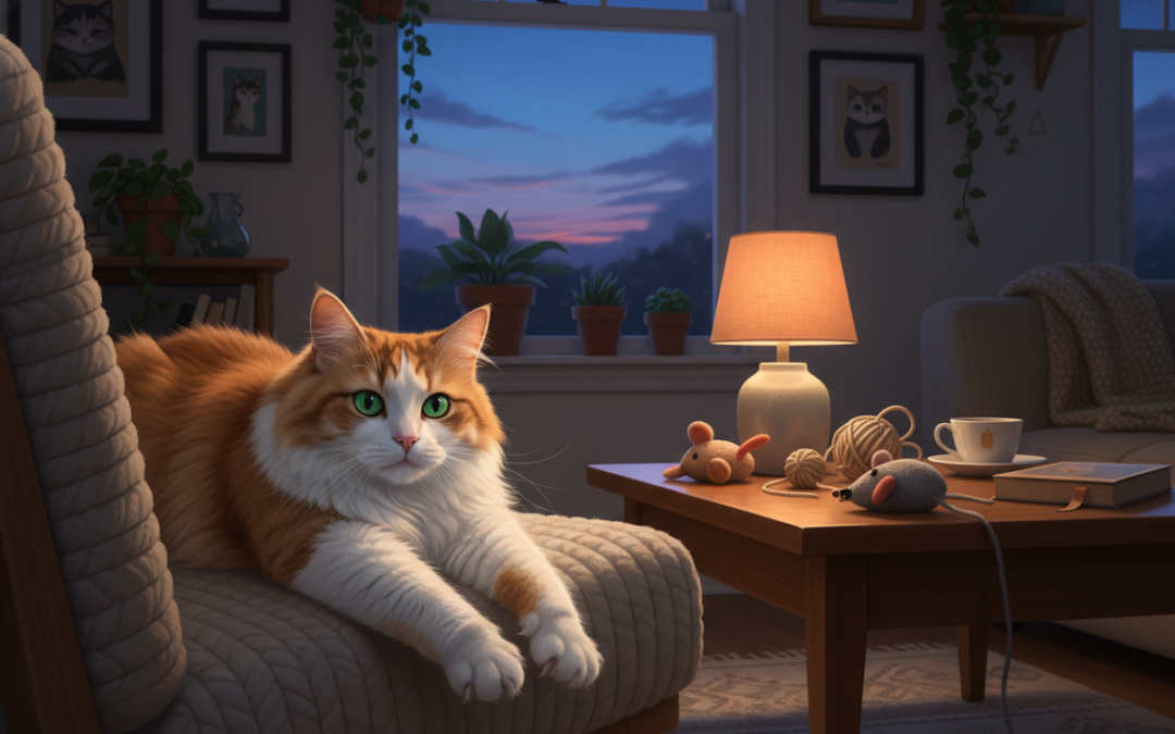 Wieczorna rutyna kota – Wszystko, co musisz wiedzieć!