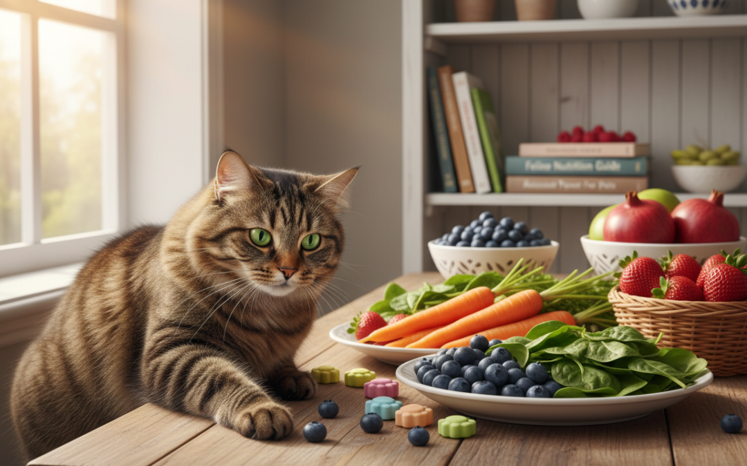 Witaminy o działaniu antyoksydacyjnym dla kota – Wszystko, co musisz o tym wiedzieć!