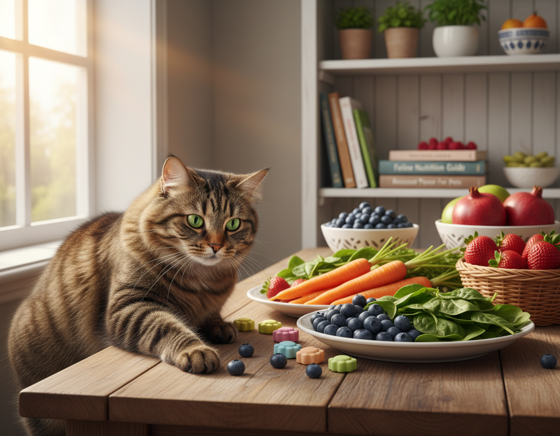 witaminy o działaniu antyoksydacyjnym dla kota