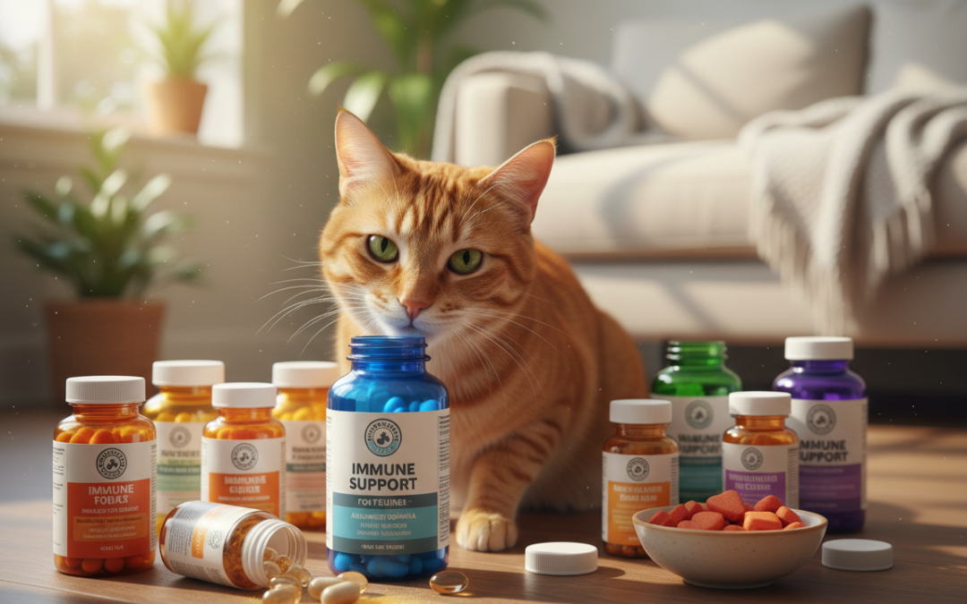 Witaminy wzmacniające odporność kota – Wszystko, co musisz o tym wiedzieć!
