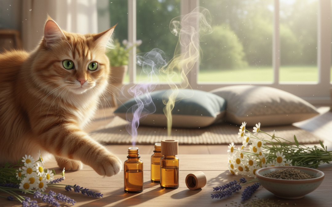 Wpływ olejków eterycznych na kota – Wszystko, co musisz wiedzieć!